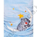 Kép 3/3 - POPPY DK.HÍMZETT MACIKA VKÉK-EKRÜ NŐI KÖNTÖS