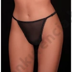 Kép 2/2 - POPPY STELLA TÜLL FEKETE TANGA