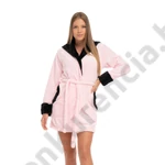 Kép 2/3 - POPPY DK.23.HÍMZETT CATY RÓZSA-FEKETE KÖNTÖS