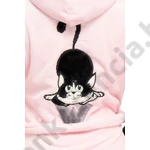 Kép 3/3 - POPPY DK.23.HÍMZETT CATY RÓZSA-FEKETE KÖNTÖS