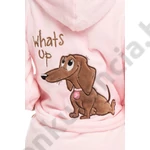 Kép 3/3 - POPPY DK.23.HÍMZETT TACSKÓ RÓZSA-BARNA KÖNTÖS