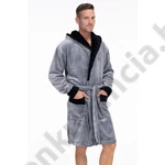 Kép 1/3 - POPPY TACSKÓ MINTÁS SZÜRKE-FEKETE FÉRFI KÖNTÖS