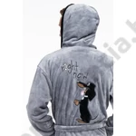 Kép 3/3 - POPPY TACSKÓ MINTÁS SZÜRKE-FEKETE FÉRFI KÖNTÖS