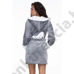 Kép 1/2 - POPPY DK.H. JEGESMEDVE SZÜRKE-FEHÉR XL-ES KÖNTÖS