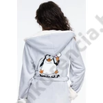 Kép 4/4 - POPPY DK.PINGVIN MINTÁS V.SZÜRKE-EKRÜ XL-ES KÖNTÖS