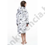 Kép 2/2 - POPPY GYEREK HOODIE PINGVIN MINTÁS