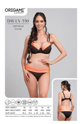 ORIGAMI 2025. DM-LX-550 JAMAICA CORAL BIKINI