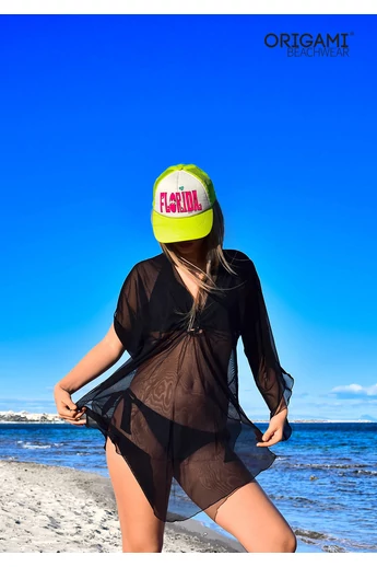 ORIGAMI BW-642 FEKETE STRANDRUHA