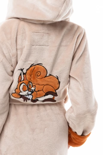 POPPY DK. GYEREK MÓKUSOS KÁVÉ-ROZSDA SZÍNŰ KÖNTÖS