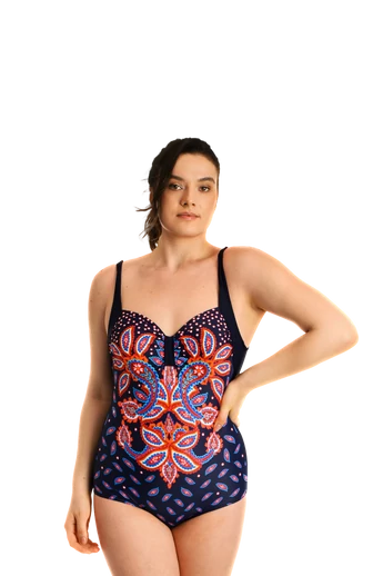 BEACH-B 23.22529-929 VIRÁGOS EGYBERÉSZES FÜRDŐRUHA