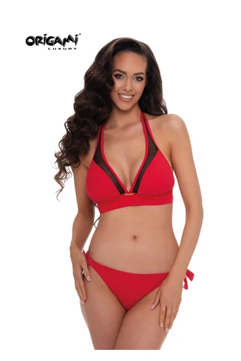 ORIGAMI 23.FT-LX-322 RED PETROL BIKINI