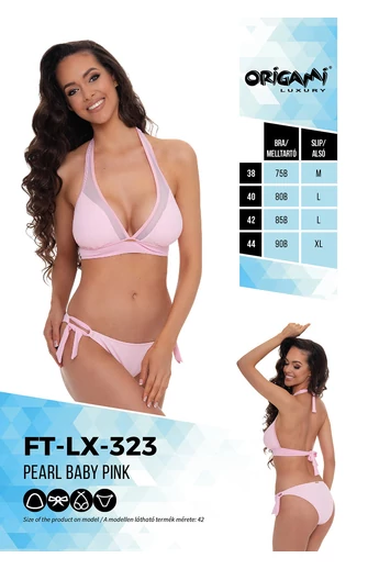 ORIGAMI 23.FT-LX-323 PEARL BABY PINK BIKINI