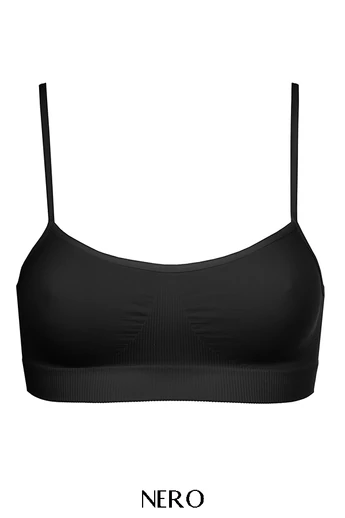 GIULIA CAMI TOP NERO