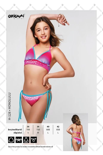 ORIGAMI 21.H-128 HONOLULU SZÍNES FÜRDŐRUHA