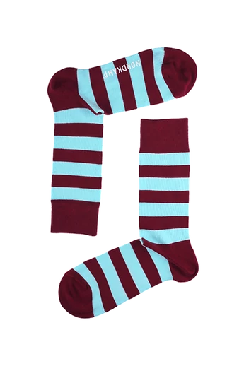 NORDKAMP NAGY CSÍKOS BORDÓ-KÉK FÉRFI ZOKNI