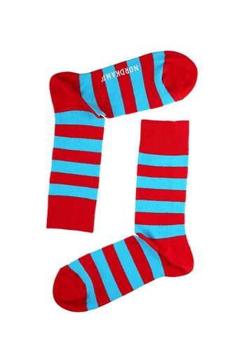 NORDKAMP NAGY CSÍKOS PIROS-KÉK FÉRFI ZOKNI