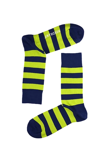 NORDKAMP NAGY CSÍKOS SÖTÉTKÉK-ZÖLD FÉRFI ZOKNI