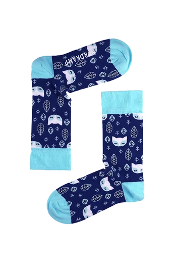 NORDKAMP RÓKA KÉK FÉRFI ZOKNI