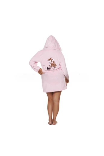 POPPY DK.HÍMZETT ŐZIKE RÓZSA-BARNA NŐI KÖNTÖS