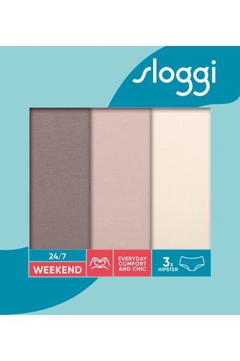 SLOGGI WEEKEND HIPSTER NUDE ALSÓNEMŰ 3 DARABOS
