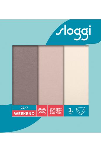 SLOGGI WEEKEND TAI NUDE ALSÓNEMŰ 3 DARABOS