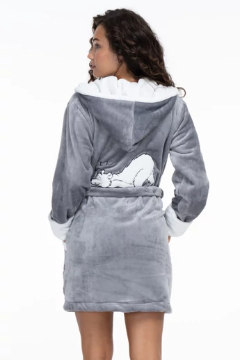 POPPY DK.H. JEGESMEDVE SZÜRKE-FEHÉR XL-ES KÖNTÖS