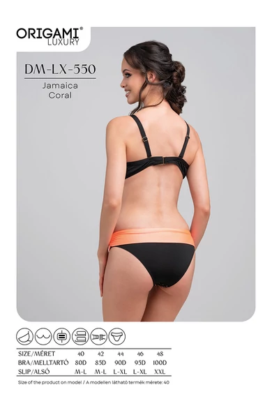 ORIGAMI 2025. DM-LX-550 JAMAICA CORAL BIKINI