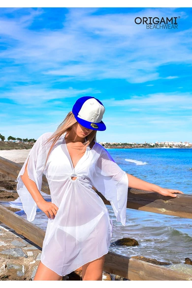 ORIGAMI BW-641 FEHÉR STRANDRUHA