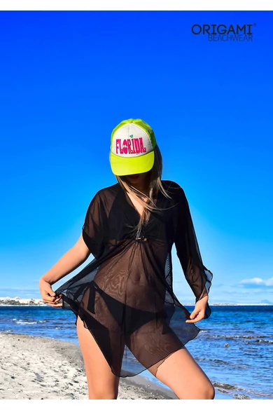 ORIGAMI BW-642 FEKETE STRANDRUHA