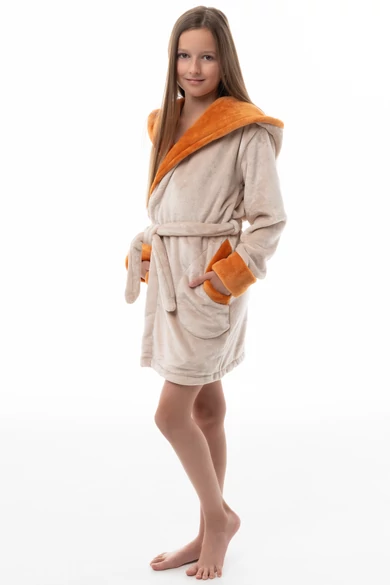 POPPY DK. GYEREK MÓKUSOS KÁVÉ-ROZSDA SZÍNŰ KÖNTÖS