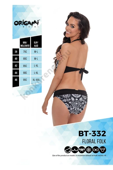 ORIGAMI 23.BT-332 FLORAL FOLK BIKINI