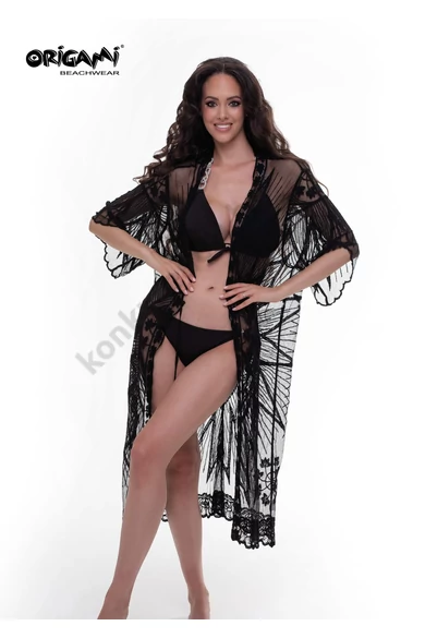 ORIGAMI 24.BW-482 CRETE BLACK STRANDRUHA