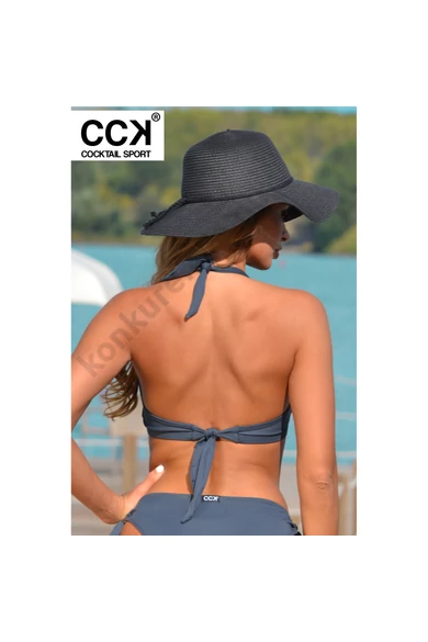 CCK 21.F.0072-5 TITÁNIUM SZÜRKE BIKINI FELSŐ