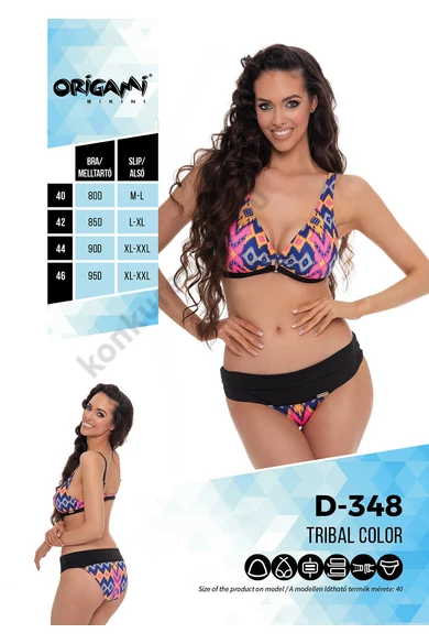 ORIGAMI 23.D-348 TRIBAL COLOR BIKINI