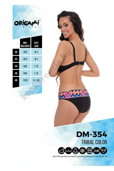 ORIGAMI 23.DM-354 TRIBAL COLOR BIKINI