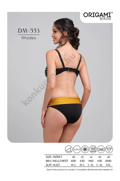 ORIGAMI 25. DM-553 RHODES FEK-ARANY BIKINI