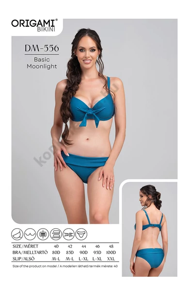 ORIGAMI 25. DM-556 BASIC MOONLIGHT BIKINI