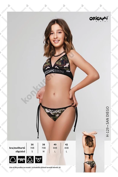 ORIGAMI 21.H-129 SANDIEGO TEREP FÜRDŐRUHA