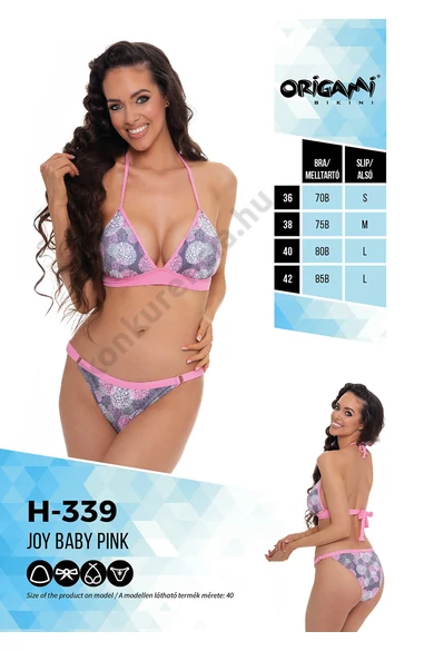 ORIGAMI 23.H-339 JOY BABY PINK BIKINI