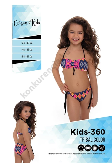 ORIGAMI 23.KIDS-360 TRIBAL COLOR GYEREK FÜRDŐRUHA