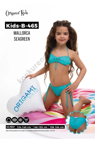 ORIGAMI 24.KIDS B-465 MALLORCA GREEN GYEREK BIKINI