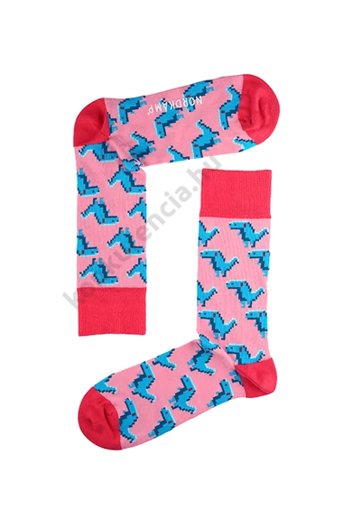 NORDKAMP DINOSZAURUSZ RÓZSA NŐI ZOKNI