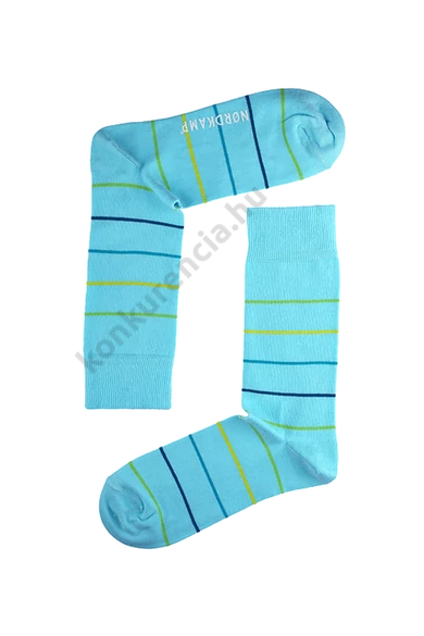 NORDKAMP LÉTRA  VILÁGOSKÉK-ZÖLD FERFI ZOKNI