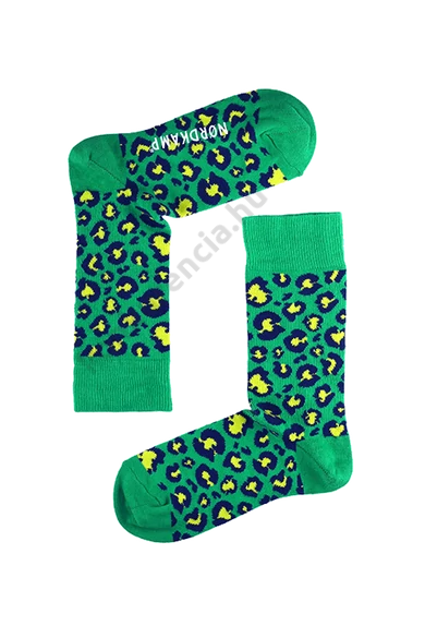 NORDKAMP PÁRDUC MINTÁS ZÖLD NŐI ZOKNI