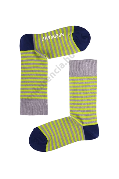 NORDKAMP ZEBRA KÉK-NEON ZÖLD NŐI ZOKNI