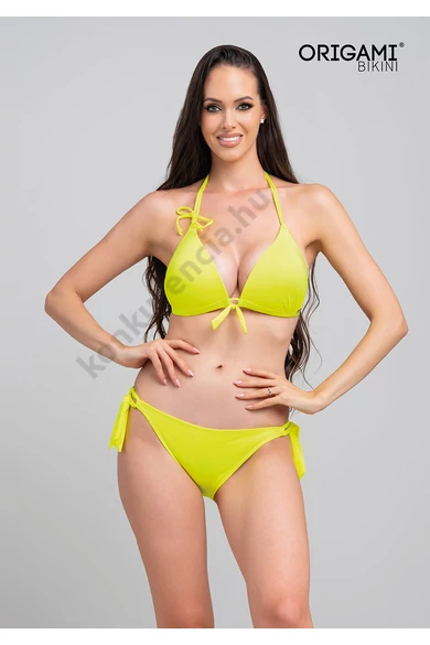 ORIGAMI 25.P-521 BASIC NEON YELLOW BIKINI