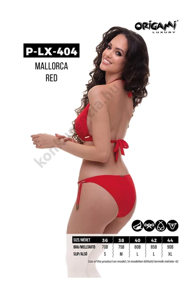 ORIGAMI 24.P-LX-404 MALLORCA RED BIKINI