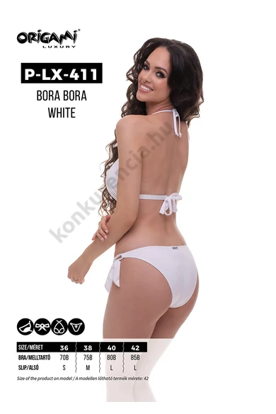 ORIGAMI 24.P-LX-411 BORA BORA WHITE BIKINI