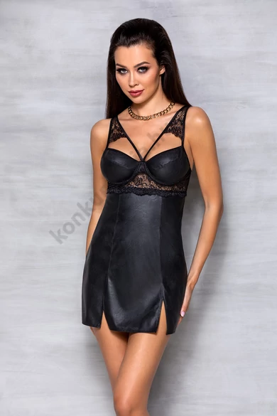 PASSION LOONA CHEMISE FEHÉRNEMŰ SZETT