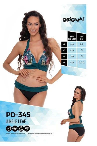 ORIGAMI 23.PD-345 JUNGLE LEAF BIKINI